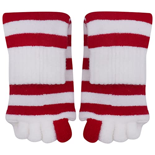 Image of AIBEARTY 1 Pair Yoga Sport Gym Five Toe Separator Socks