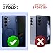 MOBOSI for Samsung Galaxy Z Fold 7 Case with Privacy Screen Protector, [Compatible with Magsafe], [Built-in Kickstand & Full Body Hinge Protection] Magnetic Slim Phone Case for Z Fold7, Blue