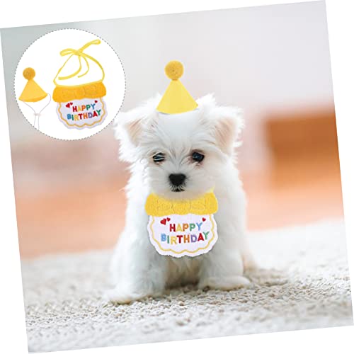 Abaodam Bandana De Aniversário De Gato Cachorro De Ação De Graças O Gato Decoração De Feliz Aniversá