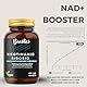 NAD⁺-Vorläufer | NICOTINAMID-RIBOSID-Chlorid (NR) 300 MG | Bioaktiv | Anti-Aging, Zellenergie, Kognitive Funktionen | Mit Magnesium | 100 % Vegan | Boosties