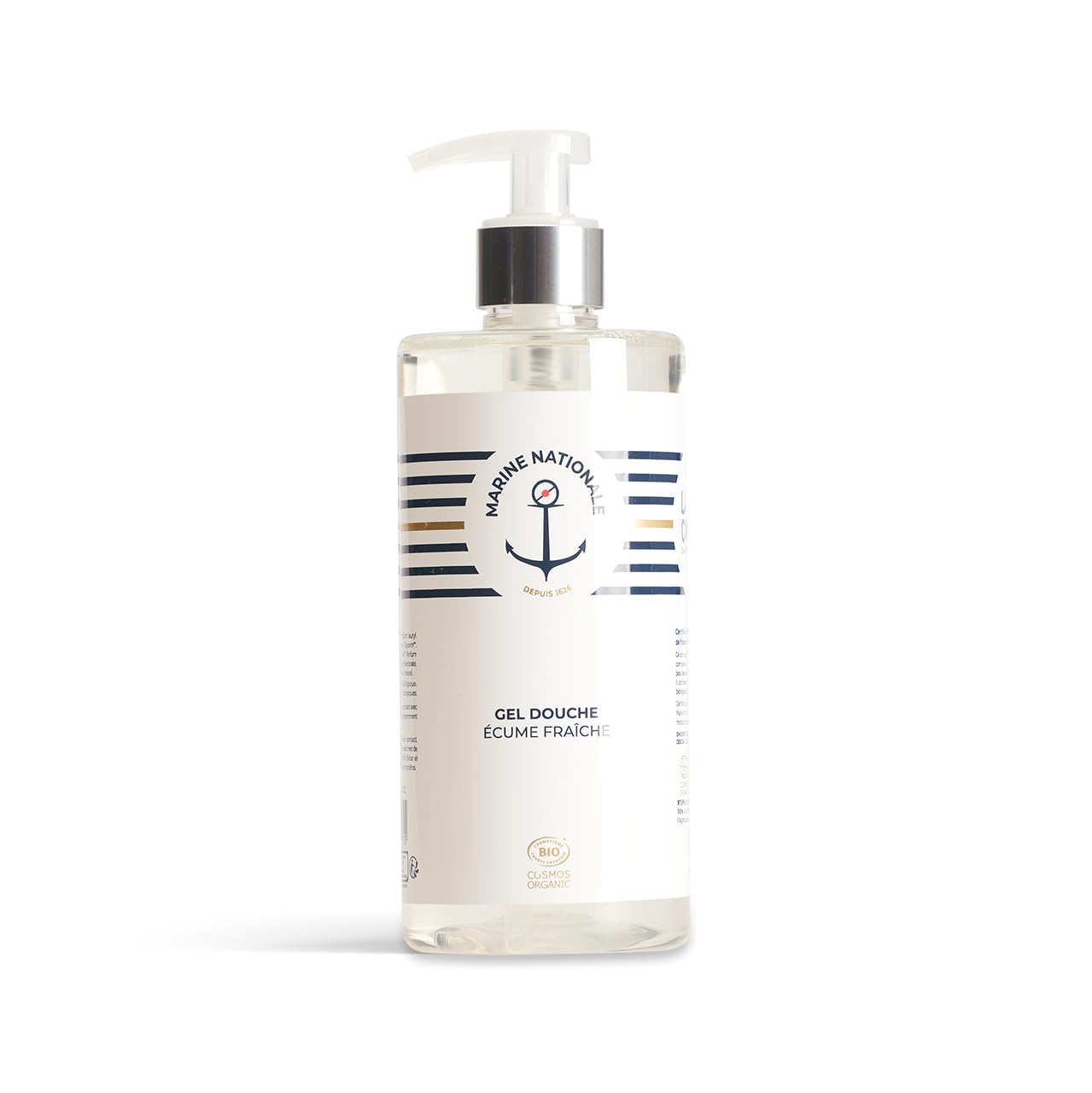 La Corvette, MARINE NATIONALE shower gel - 500ml - COSMOS ORGANIC - French Navy