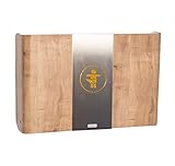 Certifié TÜV et GS. Timkid KAWAQ Table à langer murale en bois de couleur chêne avec partie centrale en métal