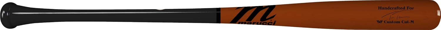 MARUCCI TVT PRO Exclusive Black/Burnt Orange Adult Maple Wood BAT