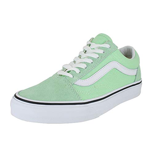 Vans Mens Old Skool Green ASH True White Size 5