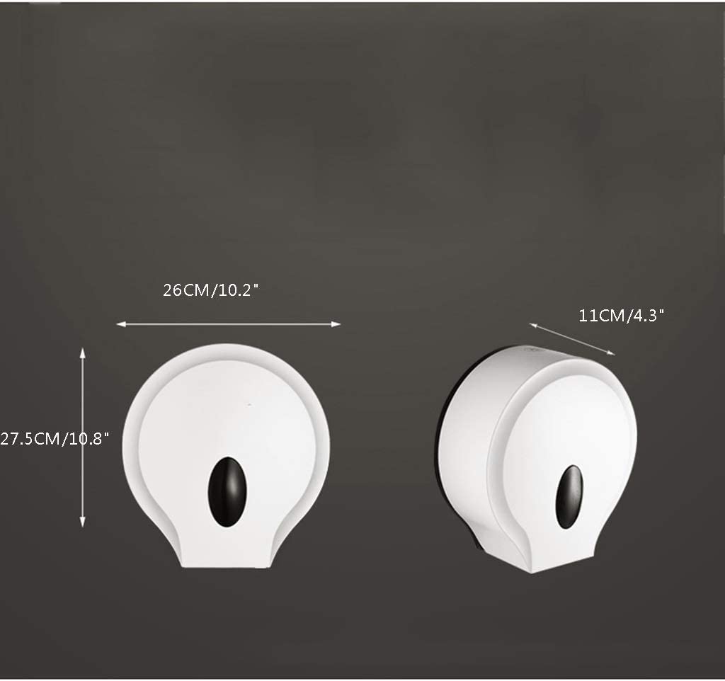 BKEKM Dispenser Salviette Dispenser di Asciugamani di Carta a Parete Dispenser di Asciugamani Senza Contatto Portarotolo da Bagno Porta Asciugamani di Carta Dispenser di Asciugamani da Cucina Moda