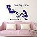 Produktbild Pediküre Nägel Vinyl Wandaufkleber Schönheitssalon Mädchen Maniküre Aufkleber Salon Spa Fenster Raumdekoration Kunst Poster 57 * 80 cm