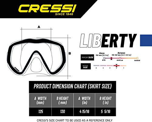 Cressi Liberty, Black/Blue #TOP3