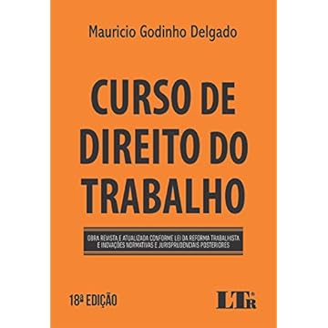 Capa do livro Curso De Direito Do Trabalho