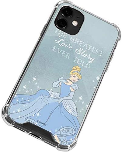 Skinit Clear Phone Case Compatible with iPhone 12 Mini - Officially Licensed Disney Cinderella Greatest Love Story Ever Told Design