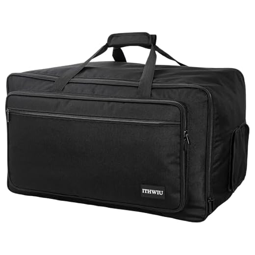 ITHWIU Heavy-Duty Speaker Carrying Bag