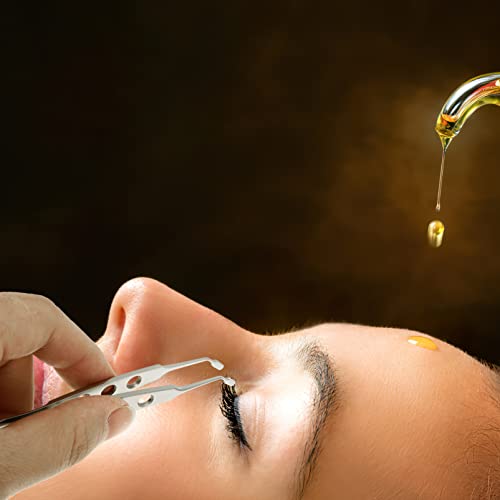 VILLCASE Meibom Drüsen Expressor, Edelstahl Augenlid-Massagepinzette, Meibom Drüsen Massage für Trockene Augen Pinzette, Anti-Rutsch-Griff, 10.5cm, Silber