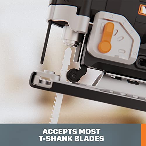 WORX Cordless Jigsaw, 20V Brushless, WX542L - image 8