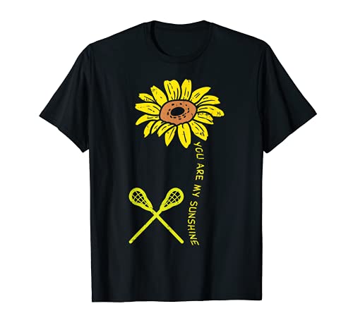 Sunflower Sunshine Lacrosse Lax Player Goalie Men Women Kids Camiseta