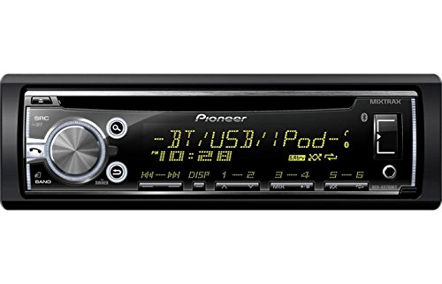 Pioneer CD/USB/MP3 Car Stereo Receiver BLUETOOTH & VARIABLE COLOR ILLUMINATION with All NEW MIXTRAX Technology, Compatible with Siri Eyes Free & Pandora Control Through iPhone, BONUS FREE Remote Control Included