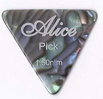 Alice 12 x Mediators Pour Guitares En Celluloid Triangle Equilatéral Picks 1.5mm AP600L - Les Beatles, Paul McCartney, John Lennon, RIngo Starr, George Harrison Alice 12 x Mediators Pour Guitares En Celluloid Triangle Equilatéral Picks 1.5mm AP600L – Image 4