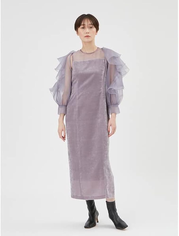 Amazon.co.jp: [フレイ アイディー] フリルボレロコンビドレス