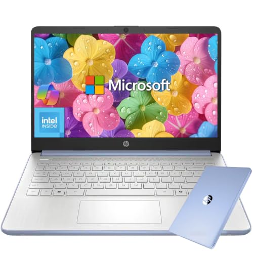 Image of HP 14 inch HD Student Business Laptop, Intel N150, 4GB RAM, 384GB Storage