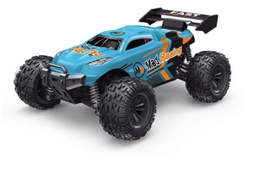 Image of VIKINGS 1:18 Scale Racing Rally RC Car 4WD Off-Road Remote Control Vehicle 35KM /H Speed 2.4GHz Monster Truck Rechargeable Battery All-Terrain Wheels - Multi