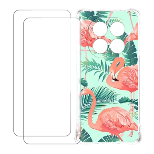 UOGNADGD Xiaomi Redmi Note 14 Pro 5G �Ƃ̌݊������� �J�X�^���J���t���P�[�X�{�����K���X�ی�t�B����2���t�� ? �Ռ��z�������h�~ (�t���~���S)