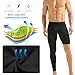 Valcatch 2 Pack Men's Compression Pants with Pockets One Leg Compression Tights for Basketball Sports Leggings Base Layer