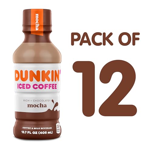 Dunkin' Mocha Iced Coffee Bottle
