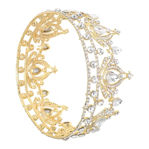 Couronne strass mariage coiffe de reine stable sans douleur pour bandeau