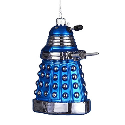 Kurt S Adler Doctor Who Blue Dalek Robot Figural Ornament