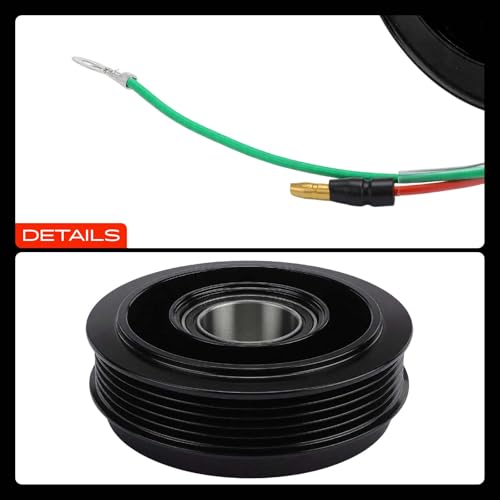 A-Premium Air Conditioner AC Compressor Clutch Kit Compatible with Honda Fit 2009 2010 2011 2012 2013 1.5L by A-Premium - Image 9