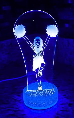 Lámpara de Mesa 3D Ilusión Iluminación Multicolor miniatura 2
