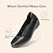 DREAM PAIRS Women's Low Wedges Heels Pumps Comfortable Slip-on Round Toe Dress Work Shoes for Office Business,Size 7.5,Black,DWUMPU2551