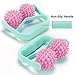 Coolife Fascia Muscle Roller - Cellulite Massager - Fascia Roller for Cellulite and Sore Muscles - Neck, Leg, Back, Body Roller Deep Tissue Massage Stick Tools - 2 Balls Size Version