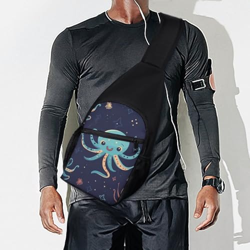 Morrales de pecho tipo bandolera diseño pulpo miniatura 7