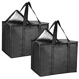 Contenedores de pellets, 2 unidades de contenedores de almacenamiento de pellets de madera, 16 x 13 x 10, almacenamiento impermeable con asa, madera portátil de gran capacidad para carbón, parrilla