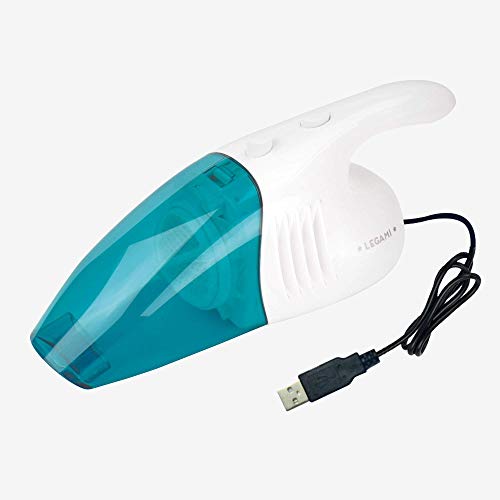Legami MVC0001, Net'N Clean Mini USB Vacuum Cleaner Blue, Polyurethane, Multi-Coloured