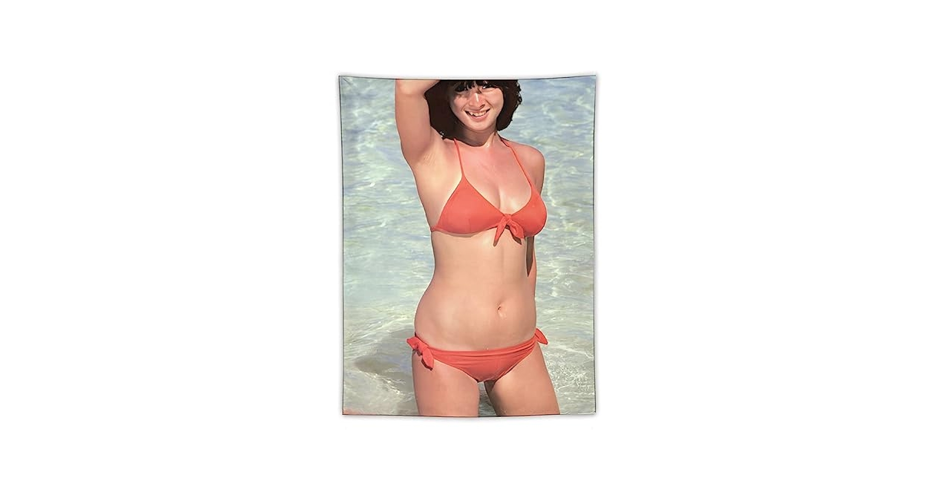 Amazon.co.jp: 河合奈保子水着セクシー写真 ポスター絵画
