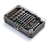 Batteriebox Sortierbox Aufbewahrungsbox für 115 Batterien Organizer Transparent Kunststoff ohne Batterien 295 mm x 195 mm x 70 mm