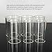 WEAREONE High Borosilicate Glass Tube, Chemical Pipeline Boiler Glass Cup high Borosilicate Glass Tube Glass Tube Sight Glass, high Temperature Resistant Glass Tube Sight Glass (Φ30mm*100mm*4mm)