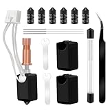 Prend en charge l'impression à haute vitesse : l'élément chauffant en céramique amélioré permet un chauffage rapide et uniforme, assurant une fusion complète du filament. Ce hotend prend en charge des vitesses d'impression allant jusqu'à 600 mm/s, réduisant considérablement le temps d'impression tout en conservant une qualité d'impression exceptionnelle. Pour de meilleurs résultats, une vitesse d'impression recommandée de 300 mm/s est suggérée.