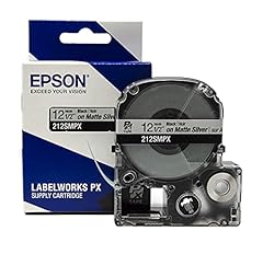 Black on Silver Matte