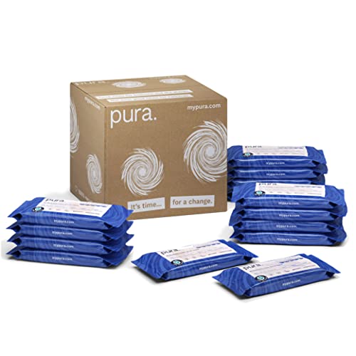 Pura Salviette Igieniche, 560 pz, Biodegradabili, Per Pelle Sensibile
