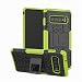 Produktbild betterfon | Outdoor Handy Tasche Hybrid Case Schutz Hülle Panzer TPU Silikon Hard Cover Bumper für Samsung Galaxy S10 SM-G973 Grün