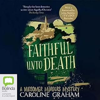 Faithful Unto Death Audiobook By Caroline Graham cover art