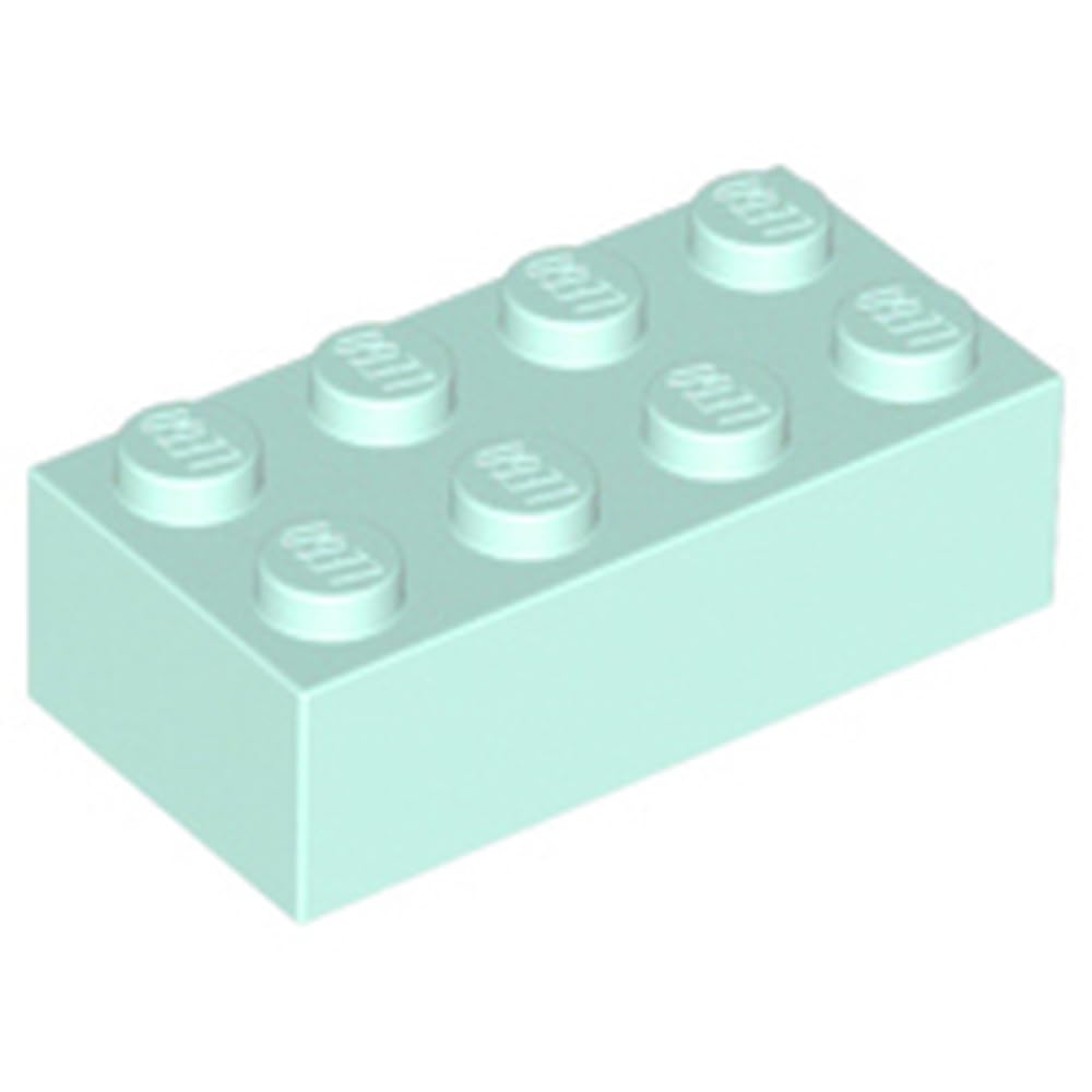 LEGO Classic Brick 2x4, Part 3001, Building Block, Part 3001, Choose Your Colour (Light Aqua, 10, Bricks) — image 1
