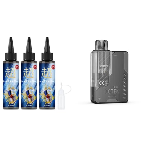 �@�d�q�^�o�R�p ���L�b�h �����b�h�G�i�W�[ 180ml�AAspire Gotek Pro Kit �d�q�^�o�R �X�^�[�^�[�L�b�g