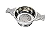 Wentworth Pewter Quaich Whisky Probierschale mit kleinem keltischen Kreis aus Zinn, Loving Cup Burns Night