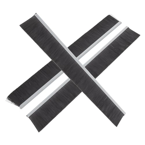 Hemobllo Striscia Spazzola Sigillante in Nylon per Cassette Postali 25 CM Set 3 Pezzi Spazzola Antispiffero e Pulizia per Protezione da Polvere e Vento Accessorio Isolante per Coperchio