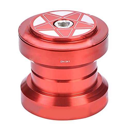 Risk Aluminum Alloy 34mm Bicycle Bike Headset for 28.6mm Straight Steerer Fork Bearing (Red),Heavy Duty Headset Top Cap Bearings, Heavy Duty Headset Top Cap Bearings, Risk AluminumBike Headset B