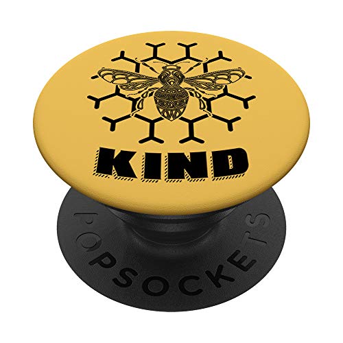 Bee Kind Save The Bees Tierra Ambientalista Cambio climático PopSockets Agarre y Soporte para Teléfonos y Tabletas