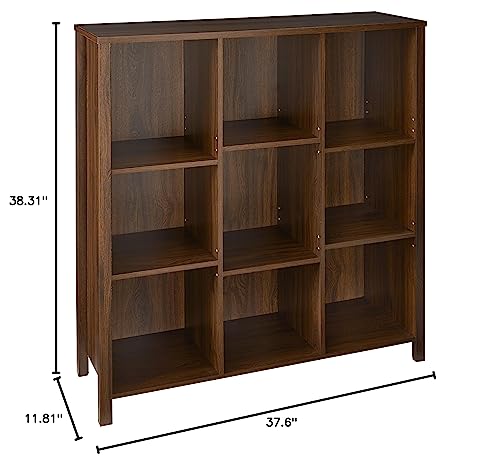 ClosetMaid 16057 Premium Adjustable 9-Cube Organizer, Dark Chestnut thumbnail 8