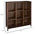 ClosetMaid 16057 Premium Adjustable 9-Cube Organizer, Dark Chestnut